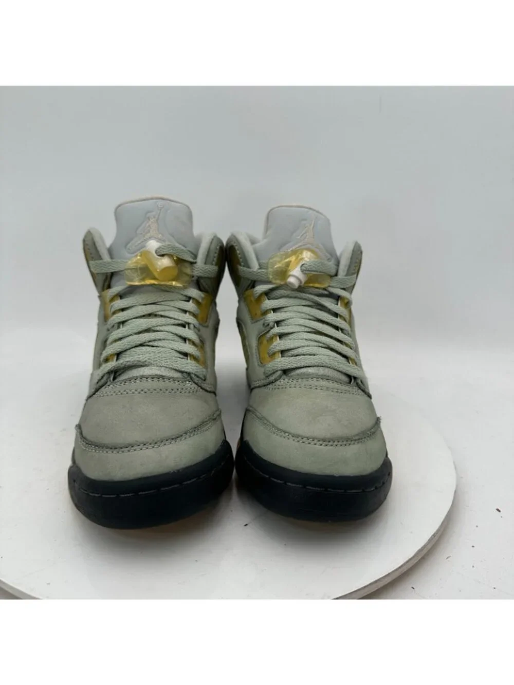 Nike Air Jordan 5 Youth Size 5Y Women 6.5 440888-300 Jade Horizon Green Shoes